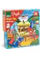 Middle ages 56 pcs cardboard puzzle