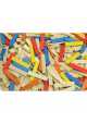 Batibloc color - 100 planchettes en bois colorées*